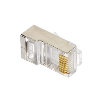 Wtyk RJ45 kat.5e ekranowany, przelotowy