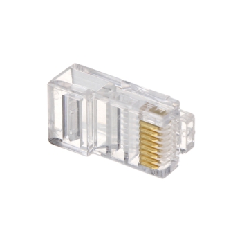 Wtyk RJ45 kat.6 przelotowy